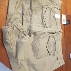 Olive green shorts